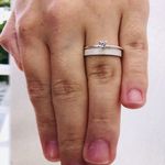 Alianças de Prata Namoro e Compromisso