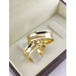 Alianças de Ouro18k Noivado e Casamento Banhado a Ouro 18k 