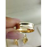 Alianças de Ouro18k Noivado e Casamento Banhado a Ouro 18k 