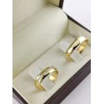 Alianças de Ouro18k Noivado e Casamento Banhado a Ouro 18k 