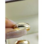 Alianças de Ouro18k Noivado e Casamento Banhado a Ouro 18k 