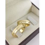 Alianças de Ouro18k Noivado e Casamento Banhado a Ouro 18k 