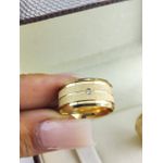 Alianças de Ouro18k Noivado e Casamento Banhado a Ouro 18k 