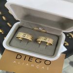 Alianças de Ouro18k Noivado e Casamento