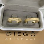 Alianças De Ouro18k Noivado e Casamento