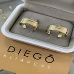 Alianças de Ouro18k Noivado e Casamento