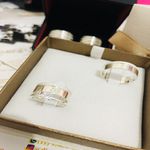 Alianças de Prata Namoro e Compromisso