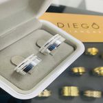 Alianças de Prata Namoro e Compromisso