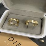 Alianças de Ouro18k Noivado e Casamento