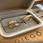 Alianças de Ouro18k Noivado e Casamento 