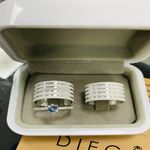 Aliança de Prata de Namoro e Compromisso 