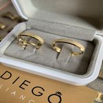 Alianças de Ouro18k Noivado e Casamento 