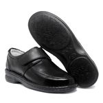 Sapato Feminino Conforto Ortopédico Para Esporão Em Couro 6020