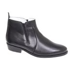 BOTA MASCULINA DI FERUTTI EM COURO MESTIÇO PRETO 207