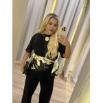 Conjunto Canelado Blusão