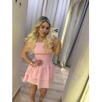 Vestido Lastex Curto