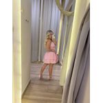 Vestido Lastex Curto