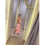 Vestido Canelado duo