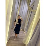 Vestido Malha bolsos embutidos 