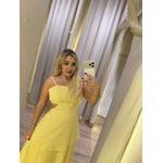 Vestido Longo Babado