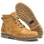 Bota Coturno Feminino Adventure Escamado Cla Cle - 024 - Bege