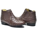 Bota Country Couro Escamado Cla Cle - 040 - Chocolate