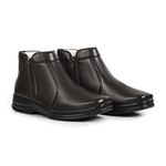 Bota Casual Masculina Café Couro DIfranca - 6000