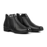Bota Social Masculina Preto Couro DIfranca - 7000