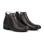 Bota Social Masculina Café Couro DIfranca - 7000
