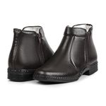 Bota Social Masculina Café Couro DIfranca - 7000
