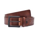 Cinto Masculino Caramelo em Couro Fóssil DIfranca - 40103