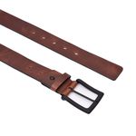 Cinto Masculino Caramelo em Couro Fóssil DIfranca - 40103
