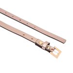 Cinto Feminino Ouro Light em Couro Metalizado DIfranca - 18525
