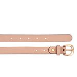 Cinto Feminino Nude em Couro Bolonha DIfranca - 25523
