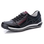 Sapatênis Masculino Comfort Preto Couro DIfranca - 3014