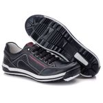 Sapatênis Masculino Comfort Preto Couro DIfranca - 3014