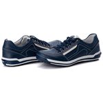 Sapatênis Masculino Comfort Azul Couro DIfranca - 3014