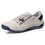 Sapatênis Masculino Comfort Gelo Couro DIfranca - 3015