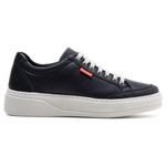 Sapatênis Masculino Comfort Preto Couro DIfranca - 3026