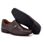 Sapato Masculino Social Comfort Café Couro DIfranca - 022