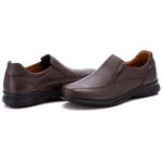 Sapato Masculino Casual Comfort Café Couro DIfranca - 030
