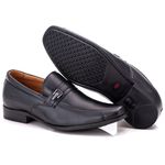 Sapato Masculino Social Comfort Preto Couro DIfranca - 019
