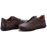 Sapato Masculino Casual Comfort Café Couro DIfranca - 031