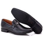 Sapato Masculino Social Comfort Preto Couro DIfranca - 017