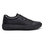 Tênis Masculino Casual Preto Couro DIfranca - 60402