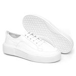 Tênis Masculino Casual Branco Couro DIfranca - 2811