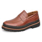 Sapato Casual Masculino Mocassim Mouro Couro DIfranca - 2202