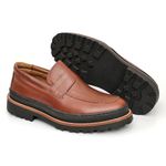 Sapato Casual Masculino Mocassim Mouro Couro DIfranca - 2202