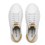 Tênis Feminino Casual Branco Couro Napa Fly DIfranca - 15350