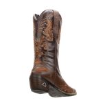 Bota Feminina Texana Country Chocolate Couro DIfranca - 6216